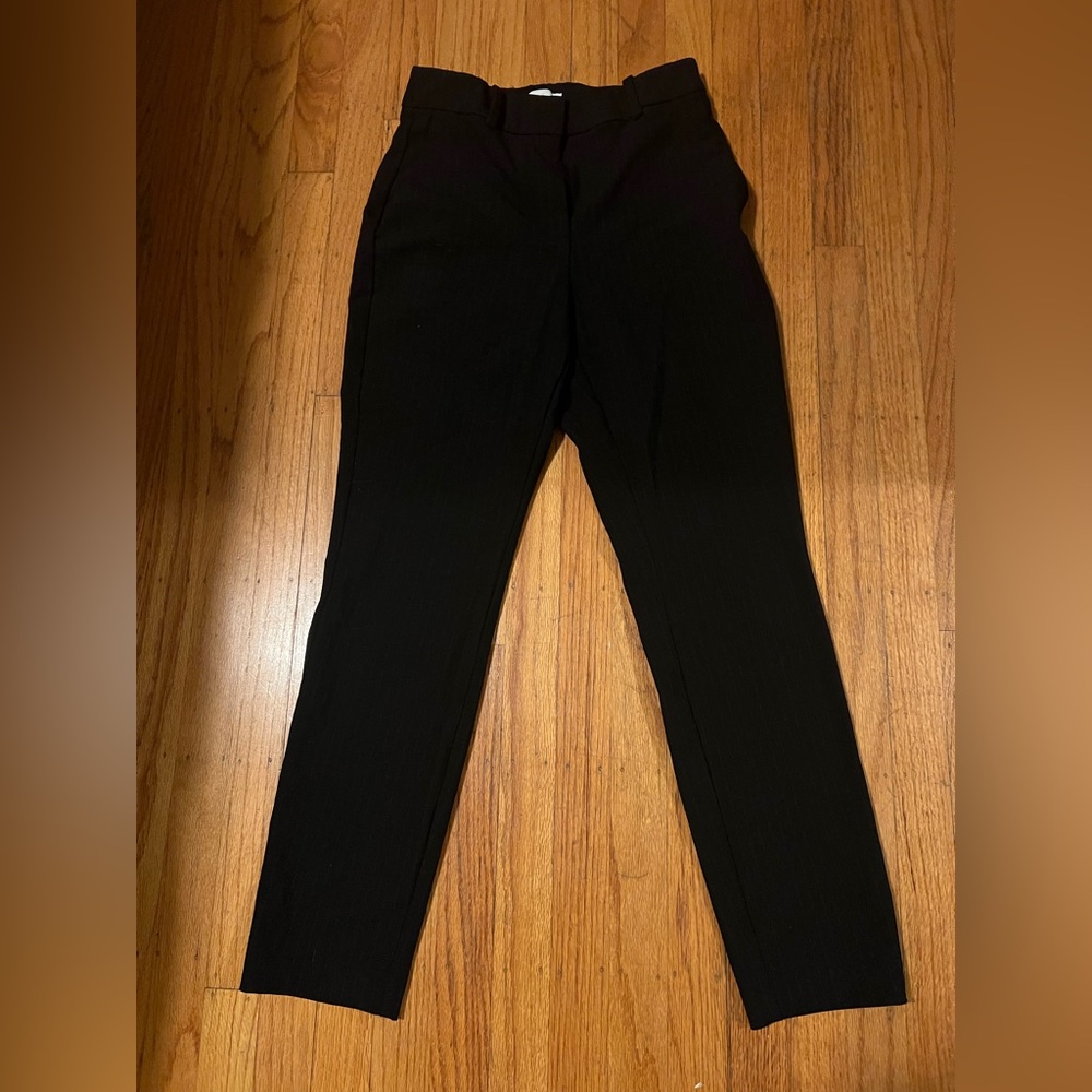 H&M Dark Grey Pinstripe Pants